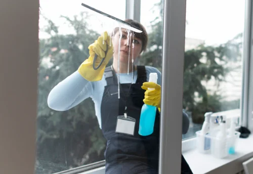 Nettoyage de vitres intérieures et extérieures à Solterre